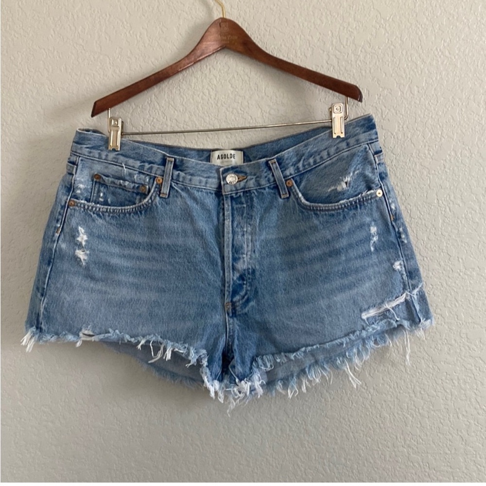 AGOLDE Parker Vintage Cut Off Short. Size 32